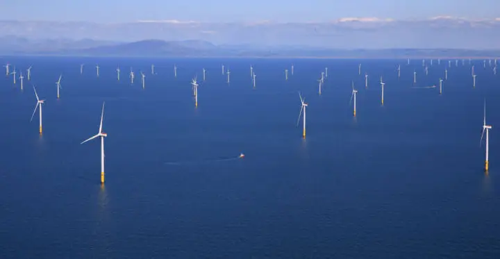 Image for Orsted reports earnings hit by low wind speeds, cable issues