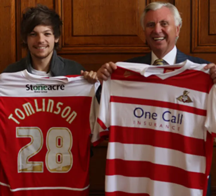 Image for LOUIS TOMLINSON AND JOHN RYAN TEAM UP TO LAUNCH CROWDFUNDING CAMPAIGN TO RAISE £2 MILLION FOR THE TOMLINSON RYAN TRUST TO SUPPORT DONCASTER ROVERS ON CROWDFUNDER