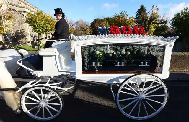 Image for One Direction stars join mourners at Liam Payne’s funeral