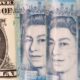 Weakening economic data sends sterling to new lows against dollar and euro 9